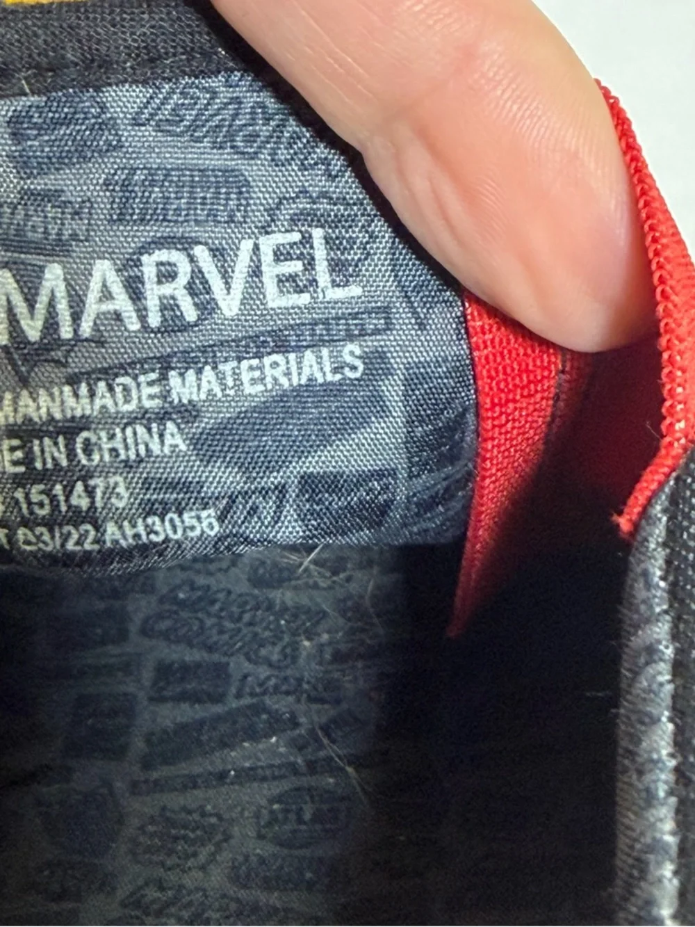 Marvel canvas slip